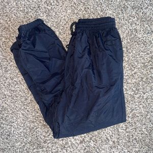 Vintage Black Champion Windbreaker Track Pants